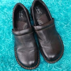 Born Black wedge shoes size 8 1/2